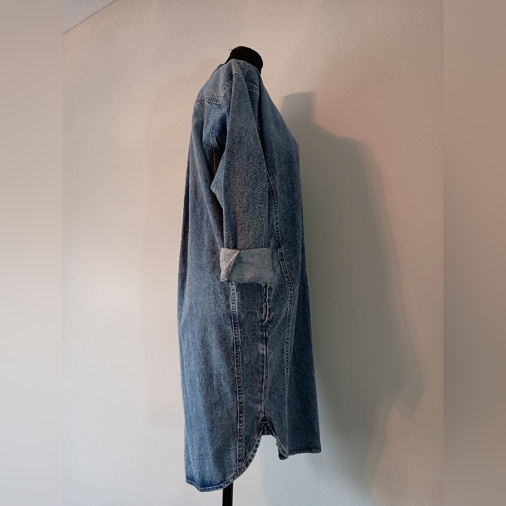 Universal Thread NWOT Denim Shirt Dress - Picture 5 of 8